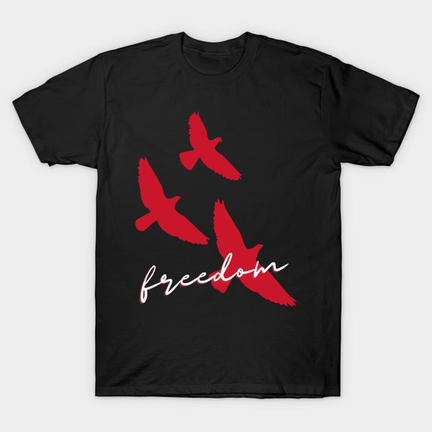 Freedom Bird T-Shirt by Santag